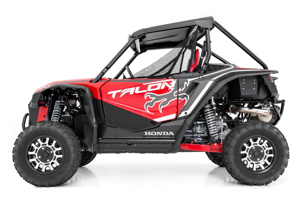 Rough Country 92041 Lower Door Panel Set for Select Honda SXS10S2R Talon 1000R, Honda SXS10S2R Talon 1000R Special Edition, Honda SXS10S2RD Talon 1000R FOX Live Valve, Honda SXS10S2X Talon 1000X, Honda SXS10S2XD Talon 1000X FOX Live Valve, Honda SXS10S4