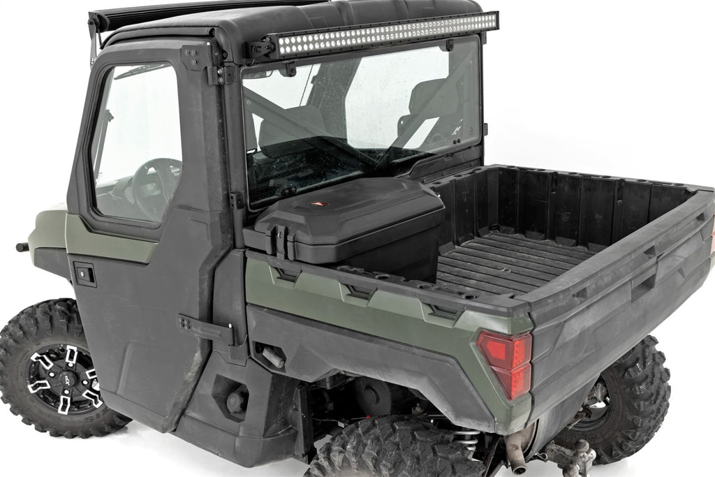 Rough Country 93068 Cargo Box for Select Polaris Ranger 1000, Polaris Ranger EPS, Polaris Ranger Premium, Polaris Ranger 900 XP, Polaris Ranger 900 XP Bronze Mist LE, Polaris Ranger 900 XP Deluxe, Polaris Ranger 900 XP EPS, Polaris Ranger 900 XP EPS