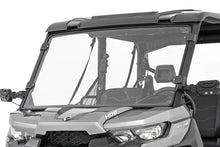 Load image into Gallery viewer, Rough Country 98162030 Windshield for Select Can-Am Defender DPS HD10, Can-Am Defender DPS HD5, Can-Am Defender DPS HD7, Can-Am Defender DPS HD8, Can-Am Defender DPS HD8 CAB, Can-Am Defender DPS HD9, Can-Am Defender DPS HD9 CAB, Can-Am Defender HD10 6X6