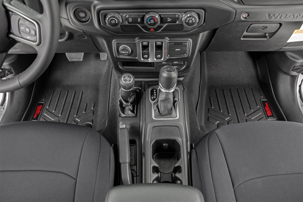 Rough Country M-61501 Heavy Duty Floor Mats for Select Jeep Gladiator