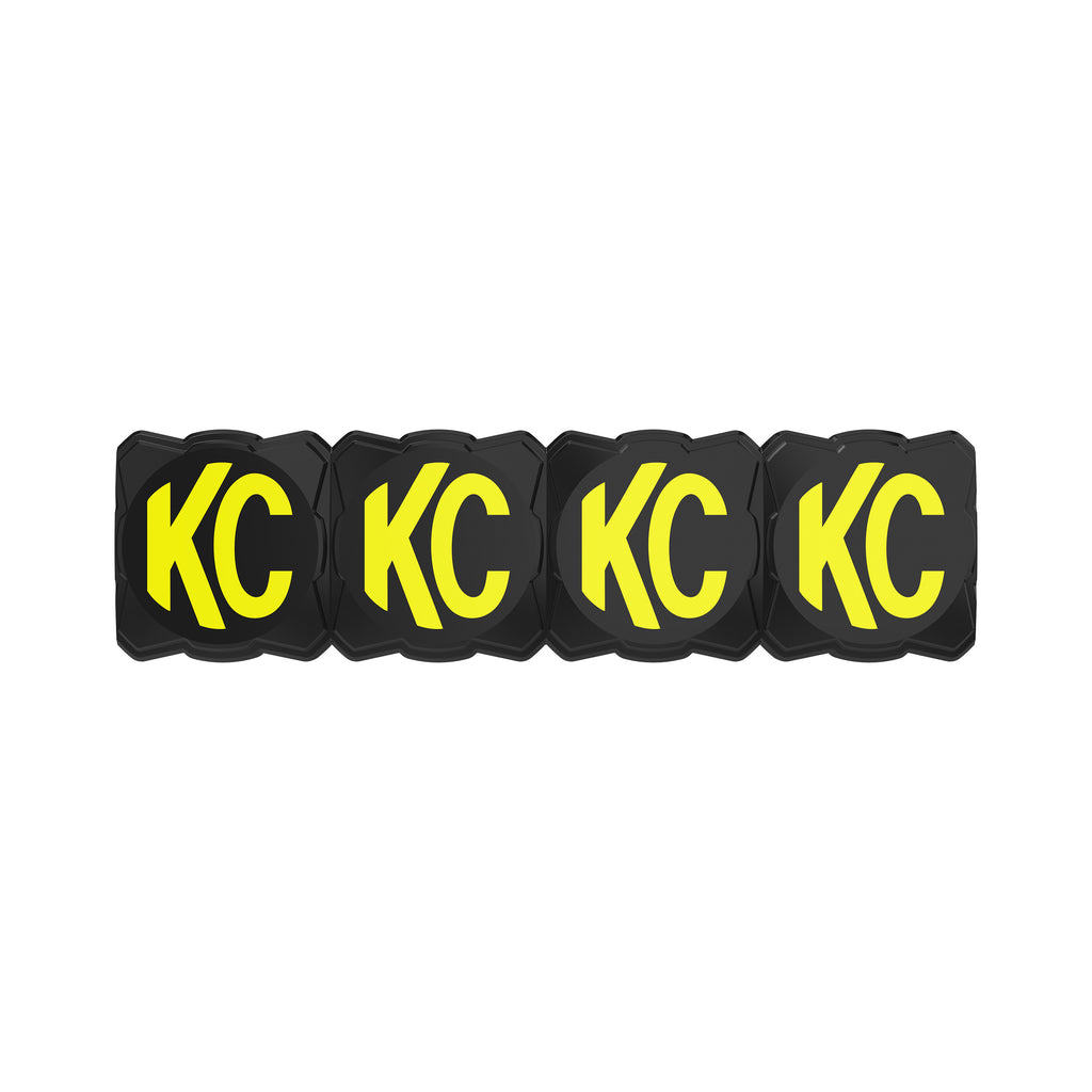KC HiLiTES 5331 KC Cover FLEX ERA LED Light Bar 10in Black Yellow EA