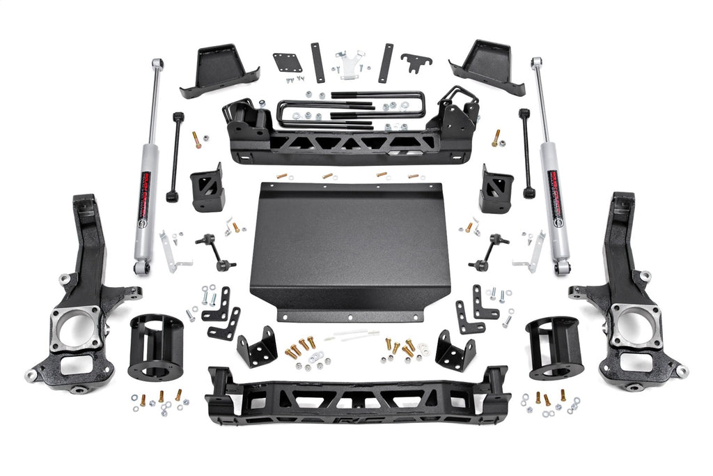 Rough Country 87730 Suspension Lift Kit w/Shock for Select Nissan TITAN XD