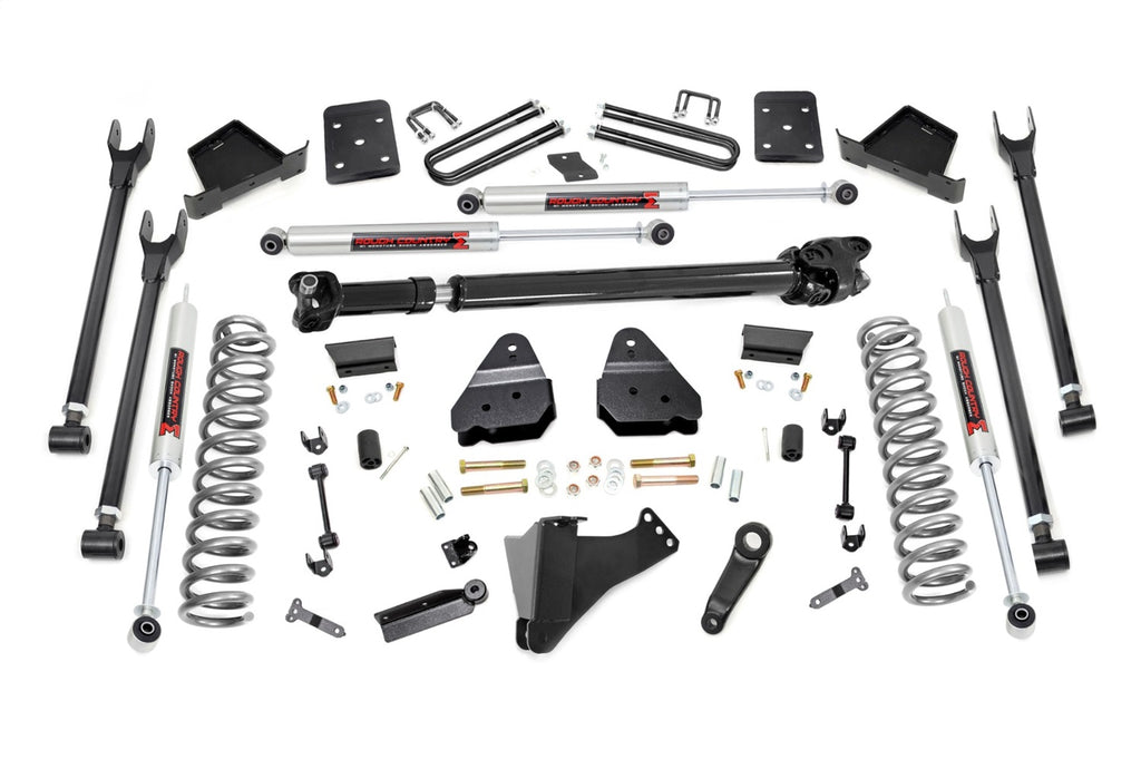 Rough Country 56041 Lift Kit-Suspension w/Shock for Select Ford F-250 Super Duty, Ford F-350 Super Duty