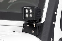 Load image into Gallery viewer, Rough Country 70044 LED Windshield Light Mounts for Select Jeep Wrangler, Jeep Wrangler JK
