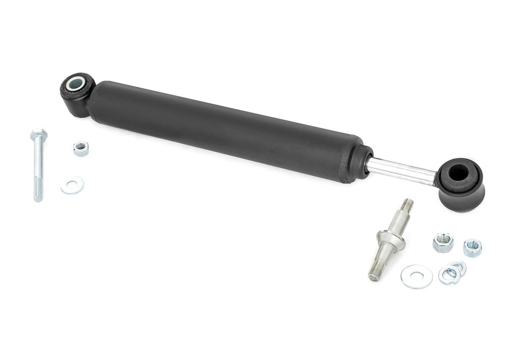 Rough Country RC10317 Steering Stabilizer for Select Jeep Cherokee, Jeep Comanche, Jeep Grand Cherokee, Jeep TJ, Jeep Wrangler