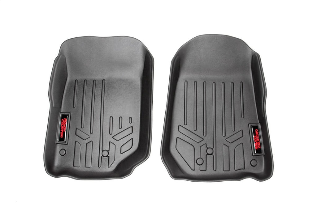 Rough Country M-60200 Heavy Duty Floor Mats for Select Jeep TJ, Jeep Wrangler