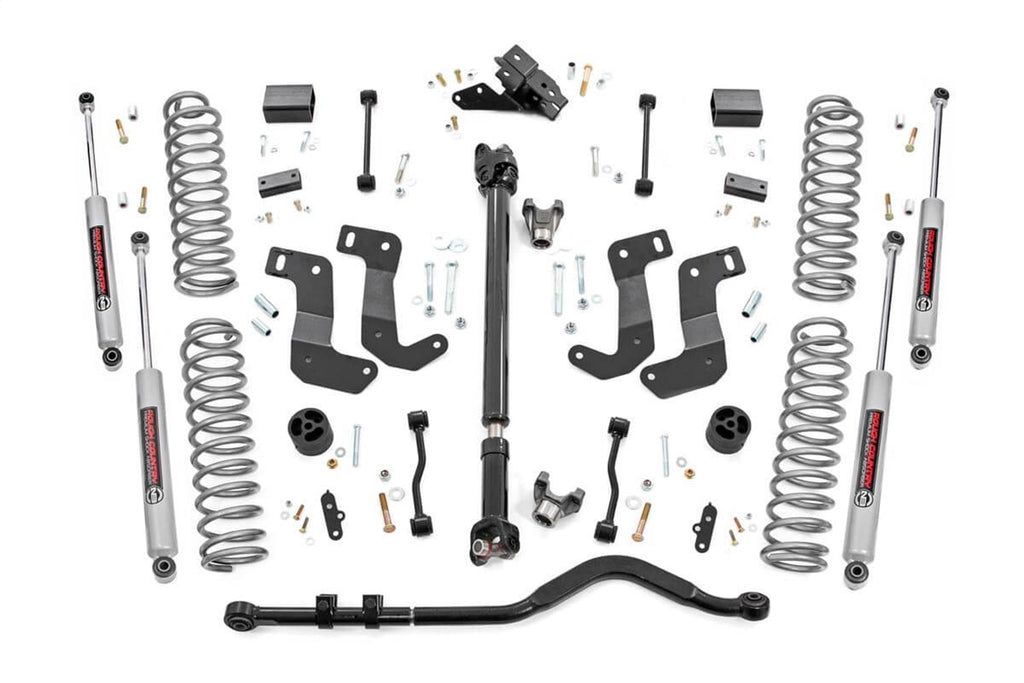Rough Country 69031 Suspension Lift Kit w/Shocks for Select Jeep Wrangler