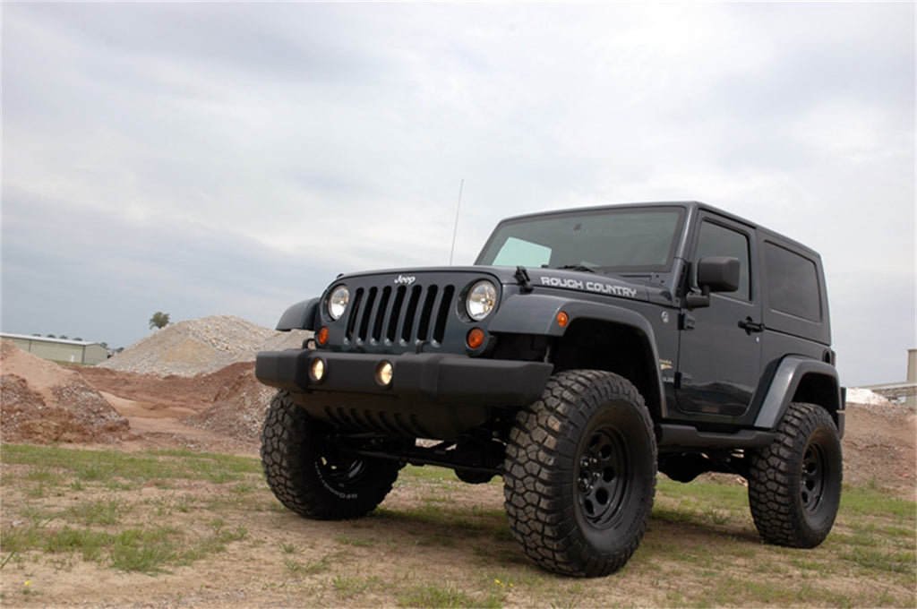 Rough Country 68422 X-Series Suspension Lift Kit w/Shocks for Select Jeep Wrangler, Jeep Wrangler JK