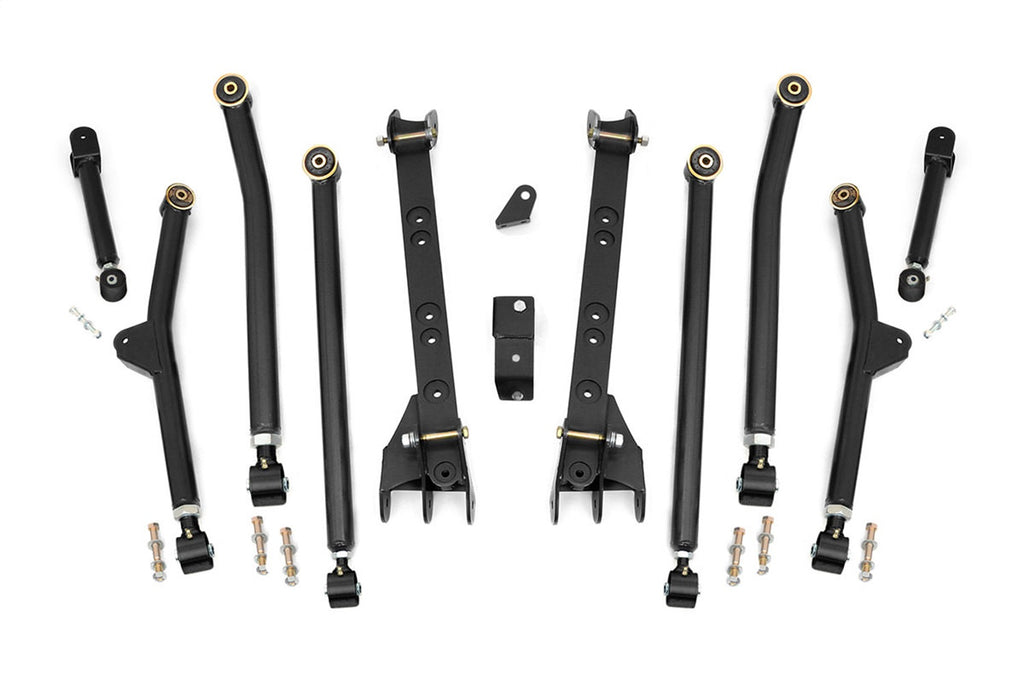 Rough Country 63800U X-Flex Long Arm Upgrade Kit for Select Jeep Wrangler