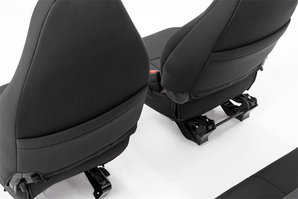 Rough Country 91001 Seat Cover Set for Select Jeep TJ, Jeep Wrangler