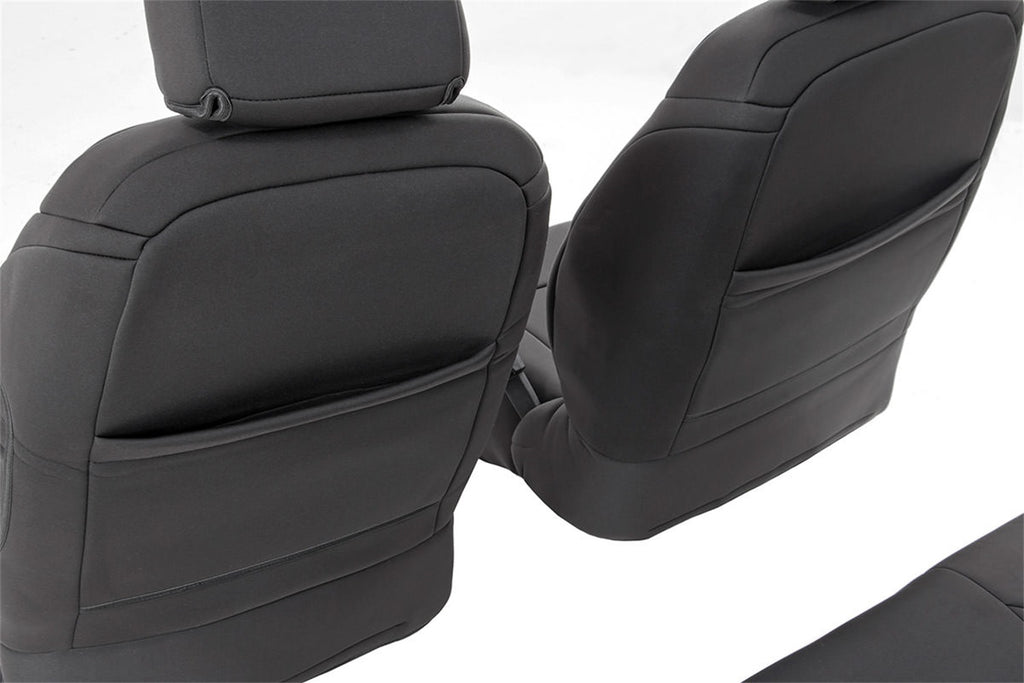 Rough Country 91002A Seat Cover Set for Select Jeep Wrangler