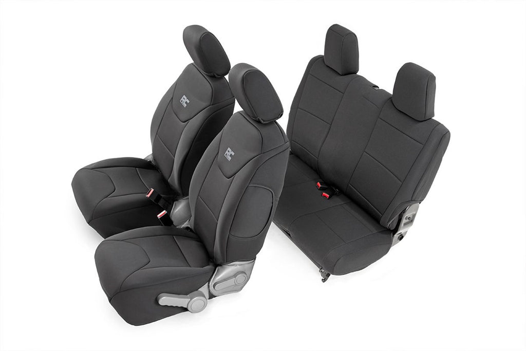 Rough Country 91005 Seat Cover Set for Select Jeep Wrangler