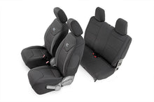 Load image into Gallery viewer, Rough Country 91005 Seat Cover Set for Select Jeep Wrangler