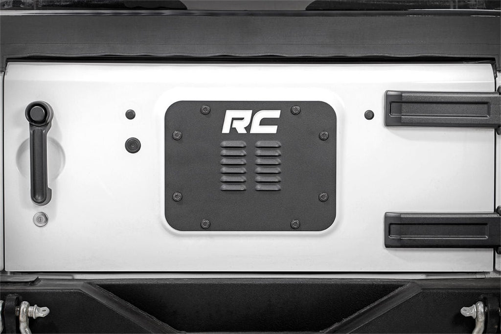 Rough Country 10514 Spare Tire Mount Delete for Select Jeep Wrangler, Jeep Wrangler JK