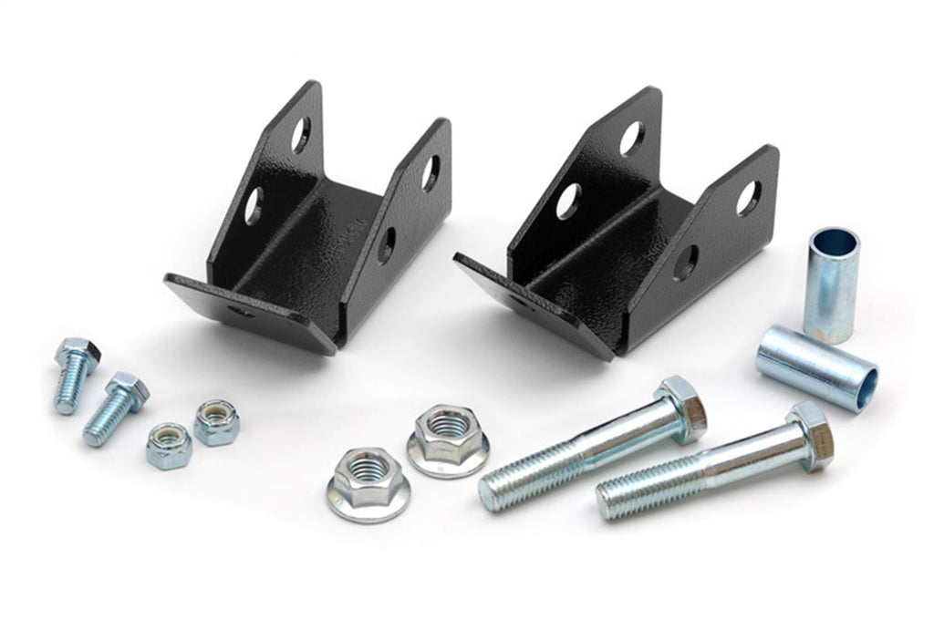 Rough Country 1185 Shock Relocation Brackets for Select Jeep TJ, Jeep Wrangler