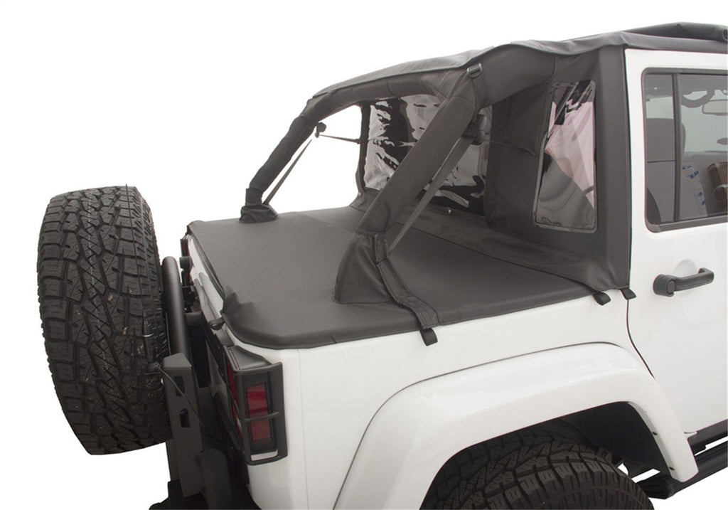 Rampage 990135 Trailview Tonneau Top for Select Jeep Wrangler, Jeep Wrangler JK