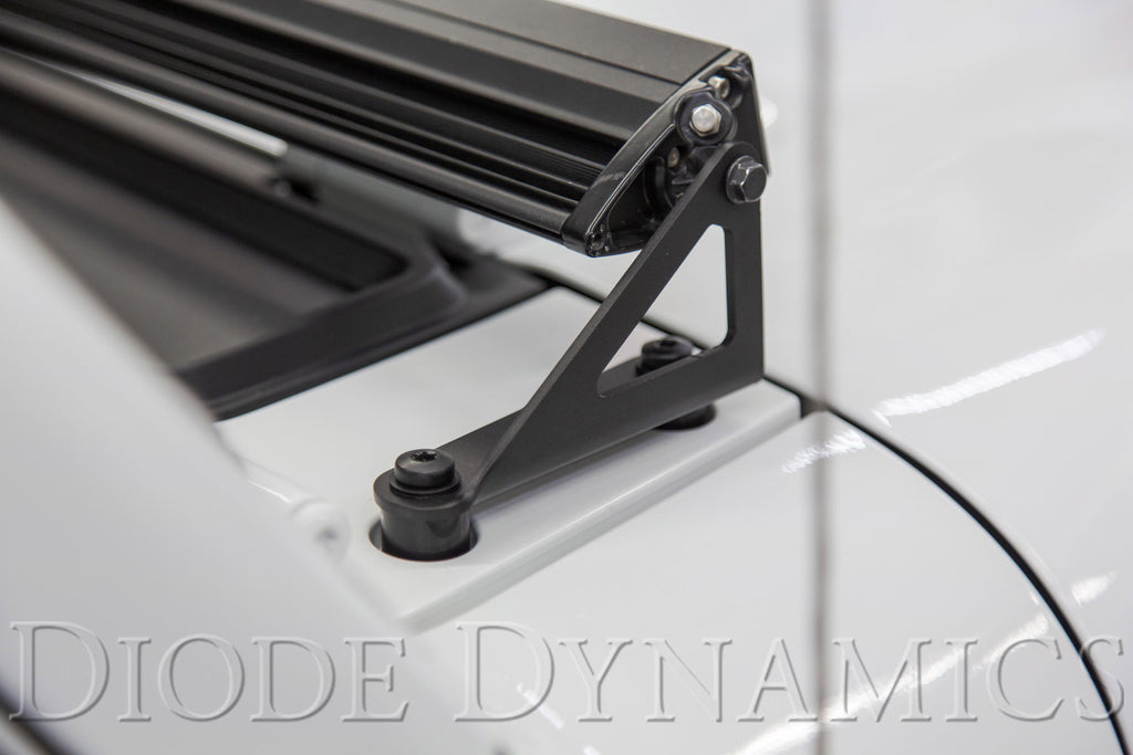 Diode Dynamics DD6090 Mounting bracket for your LED light bar. for Select Jeep Gladiator, Jeep Wrangler