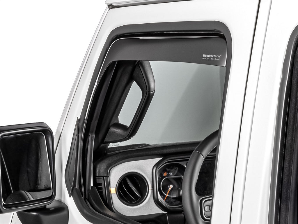Weathertech 80922IM Side Window Deflector for Select Jeep Gladiator, Jeep Wrangler