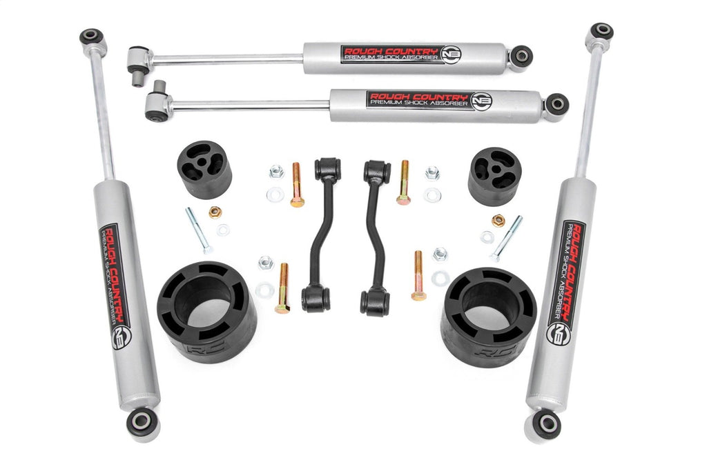 Rough Country 61330 Leveling Lift Kit w/Shocks for Select Jeep Gladiator