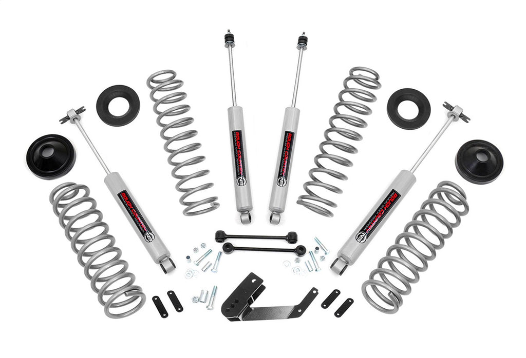 Rough Country PERF694 Suspension Lift Kit w/Shocks for Select Jeep Wrangler, Jeep Wrangler JK