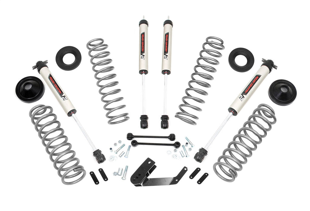 Rough Country 66970 Suspension Lift Kit for Select Jeep Wrangler, Jeep Wrangler JK