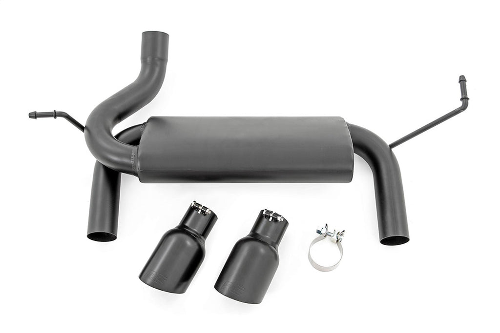 Rough Country 96002A Dual Outlet Performance Exhaust for Select Jeep Wrangler, Jeep Wrangler JK