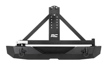 Load image into Gallery viewer, Rough Country 10594A Rock Crawler Rear HD Bumper for Select Jeep Wrangler, Jeep Wrangler JK