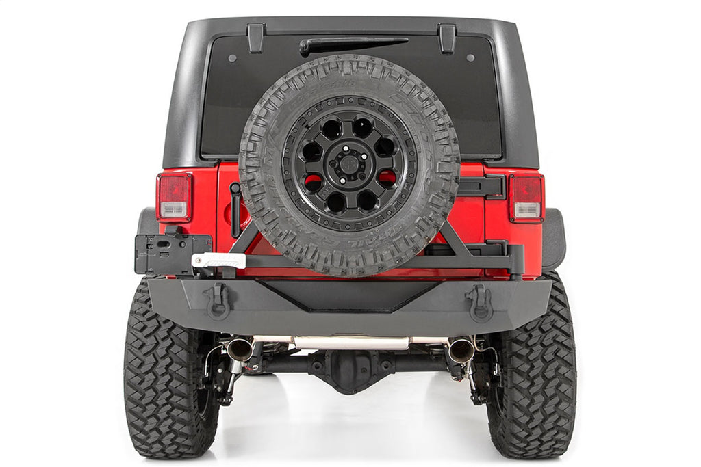 Rough Country 10594A Rock Crawler Rear HD Bumper for Select Jeep Wrangler, Jeep Wrangler JK