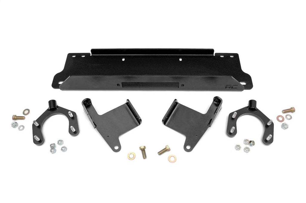 Rough Country 1162 Winch Mounting Plate for Select Jeep Wrangler, Jeep Wrangler JK