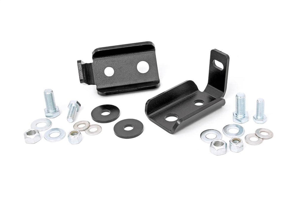 Rough Country 1020 Shock Relocation Brackets for Select Jeep Wrangler, Jeep Wrangler JK
