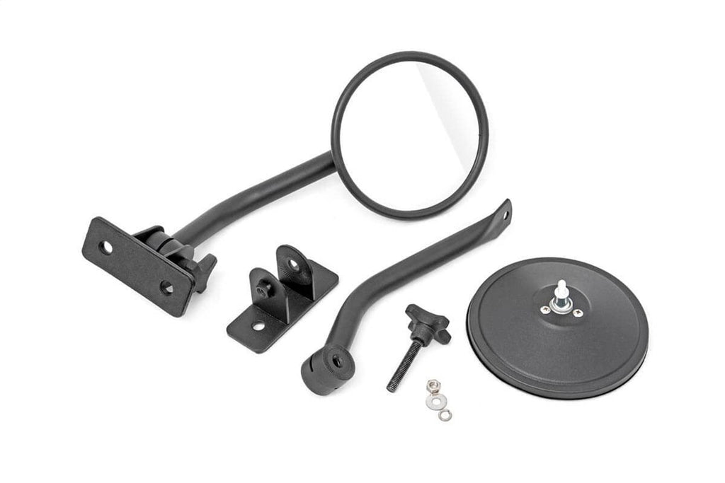 Rough Country 10519A Trail Mirror for Select Jeep Wrangler