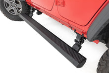 Load image into Gallery viewer, Rough Country PSR610430 Power Running Boards for Select Jeep Wrangler