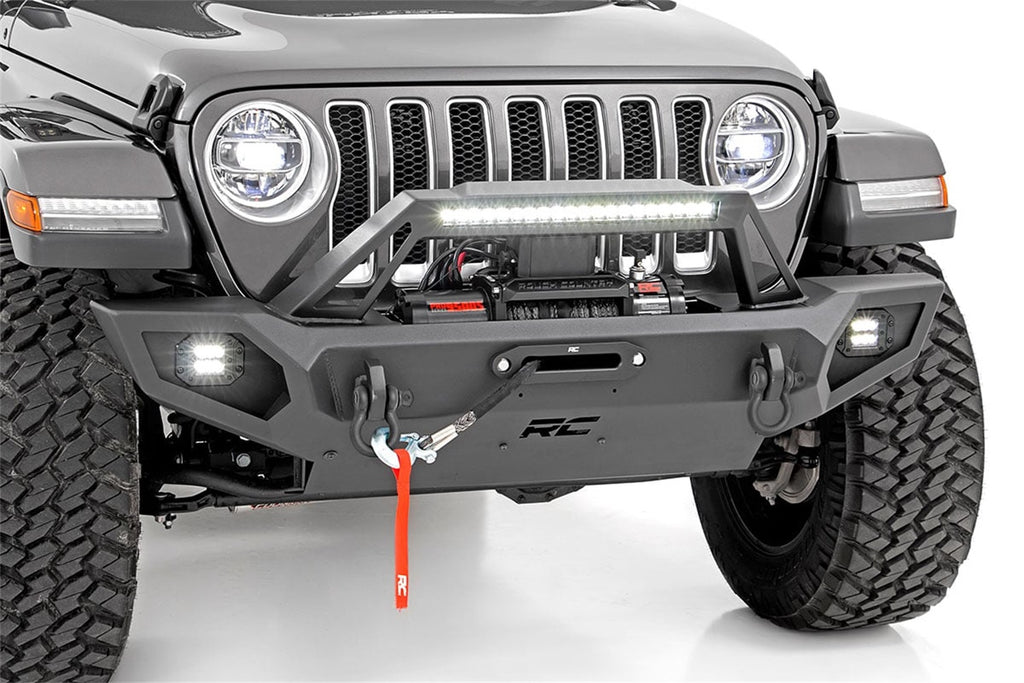 Rough Country 10585 Trail Bumper for Select Jeep Gladiator, Jeep Wrangler, Jeep Wrangler JK