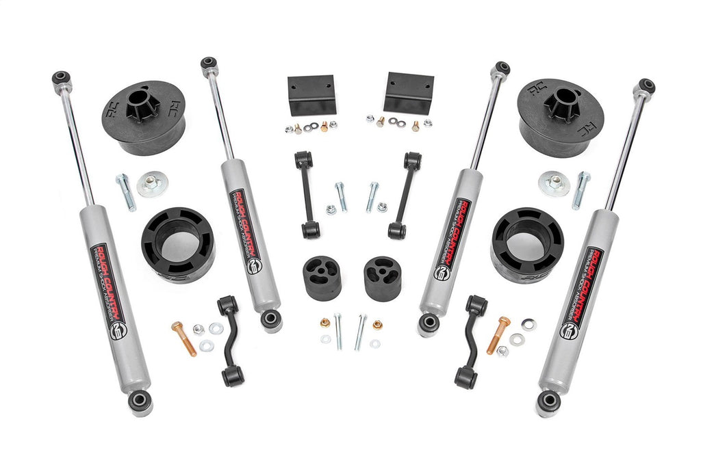 Rough Country 79430 Suspension Lift Kit w/N3 Shocks for Select Jeep Wrangler