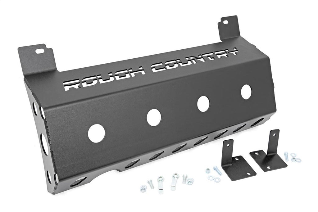 Rough Country 10599 Muffler Skid Plate for Select Jeep Wrangler