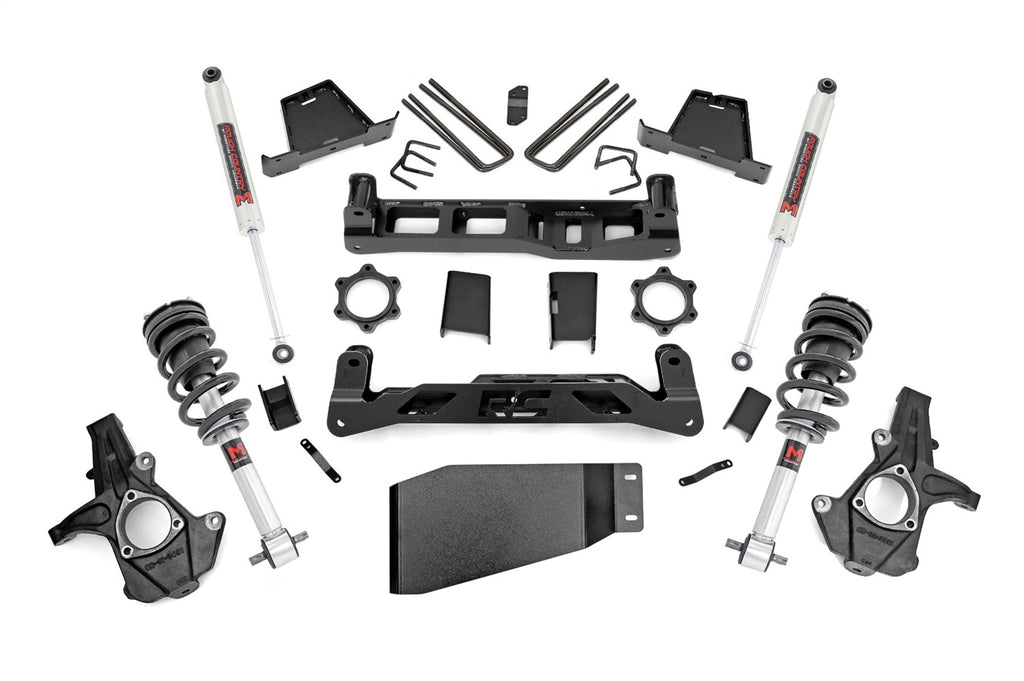 Rough Country 23640 Suspension Lift Kit w/Shocks for Select Chevrolet Silverado 1500, GMC Sierra