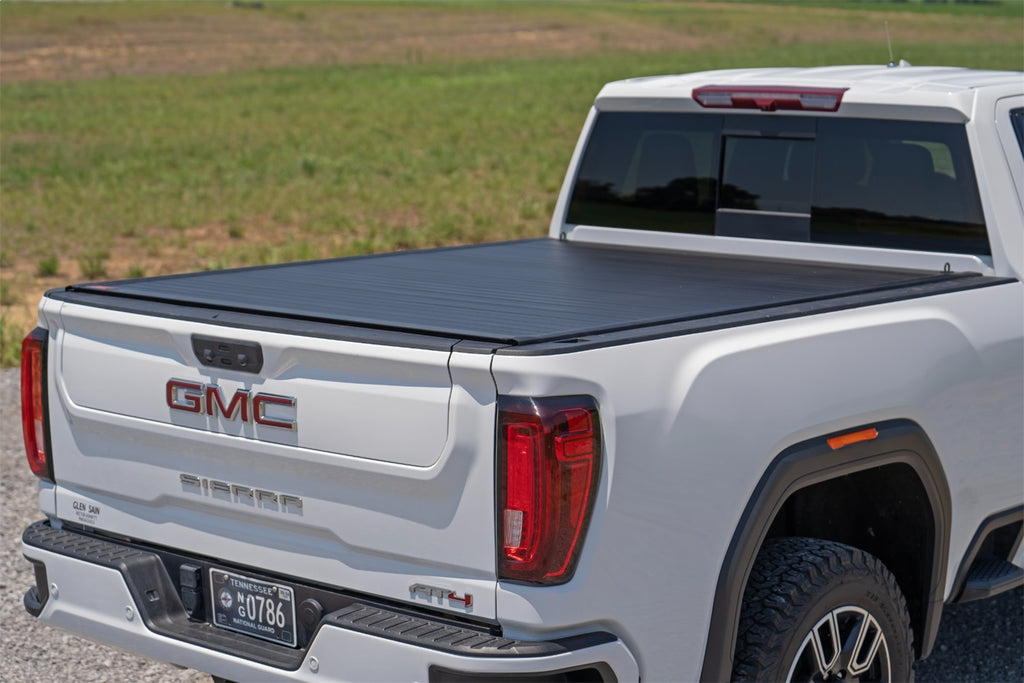 Rough Country 50120651 Hard Roll Up Bed Cover for Select Chevrolet Silverado HD, Chevrolet Silverado HD, GMC Sierra HD, GMC Sierra HD