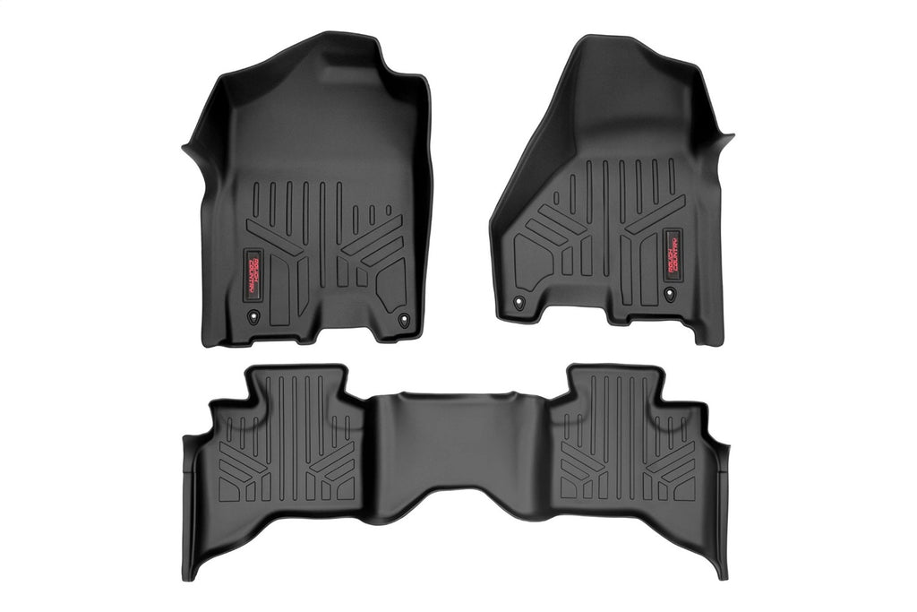 Rough Country M-31212 Heavy Duty Floor Mats for Select Ram 1500, Ram Classic