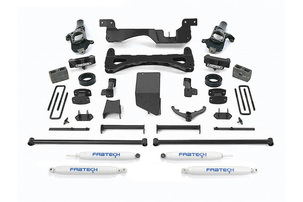 Fabtech K1014 Suspension Lift Kit for Select Chevrolet Silverado HD, Chevrolet Silverado HD Classic, Chevrolet Silverado 3500, Chevrolet Silverado Classic, Chevrolet Silverado HD, GMC Sierra HD, GMC Sierra HD Classic, GMC Sierra 3500, GMC Sierra Classic,