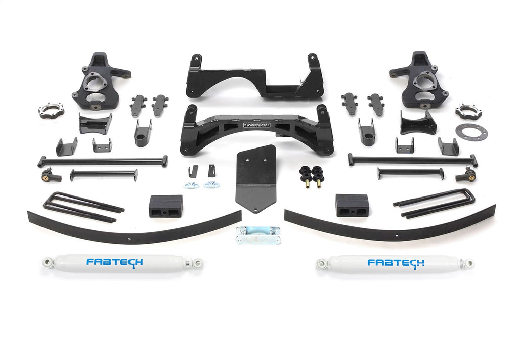 Fabtech K1024 Suspension Lift Kit for Select Chevrolet Silverado 1500, GMC Sierra