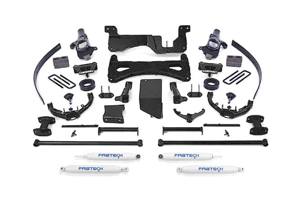 Fabtech K1030 Suspension Lift Kit for Select Chevrolet Silverado HD, Chevrolet Silverado HD, GMC Sierra HD, GMC Sierra HD