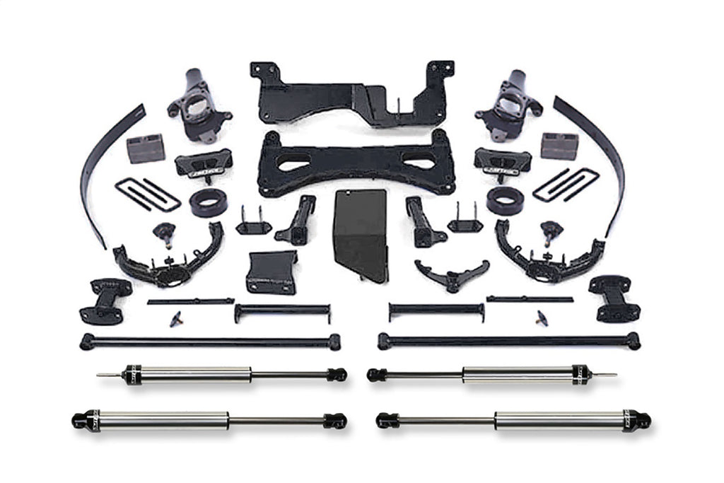 Fabtech K1030DL Suspension Lift Kit for Select Chevrolet Silverado HD, Chevrolet Silverado HD, GMC Sierra HD, GMC Sierra HD