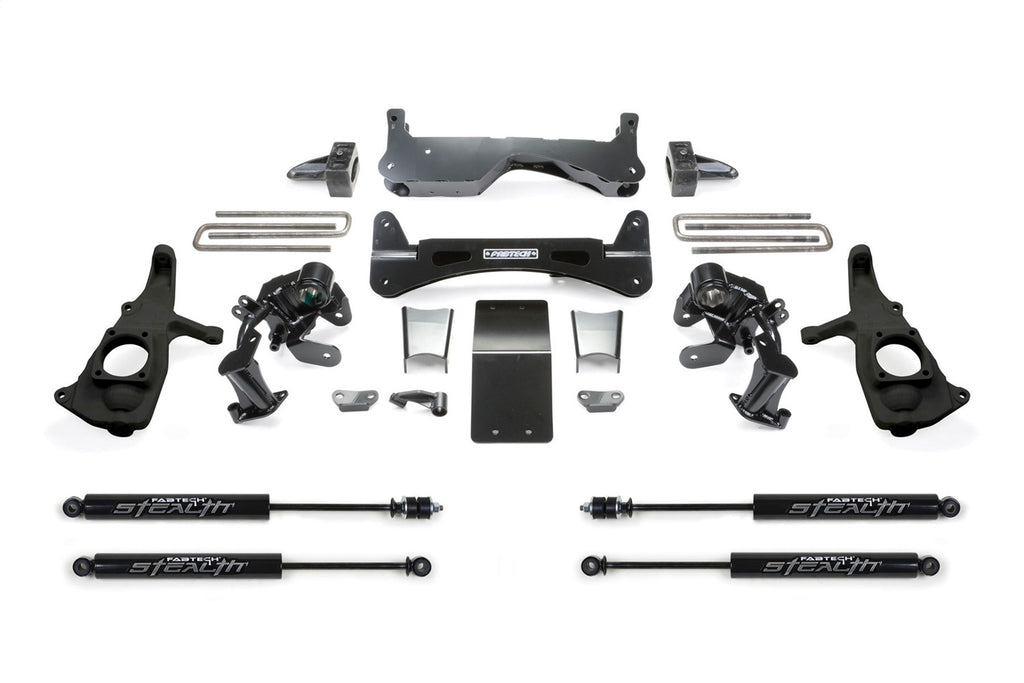 Fabtech K1051M Suspension Lift Kit for Select Chevrolet Silverado HD, GMC Sierra HD