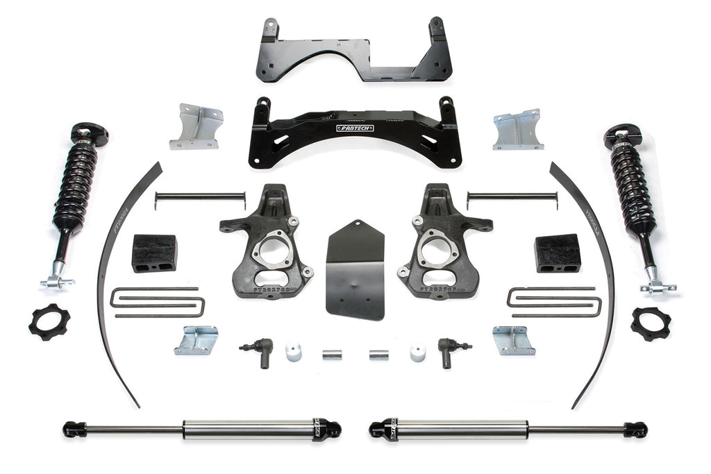 Fabtech K1068DL Suspension Lift Kit for Select Chevrolet Silverado 1500, GMC Sierra