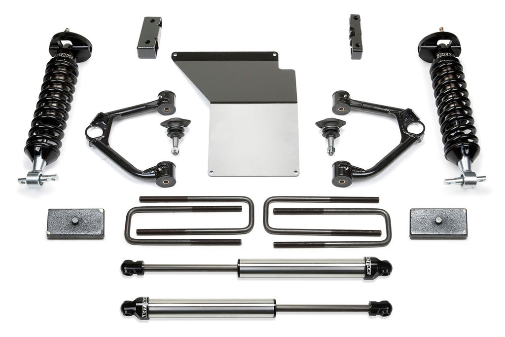 Fabtech K1070DL Budget Lift System w/Shock for Select Chevrolet Silverado 1500, GMC Sierra
