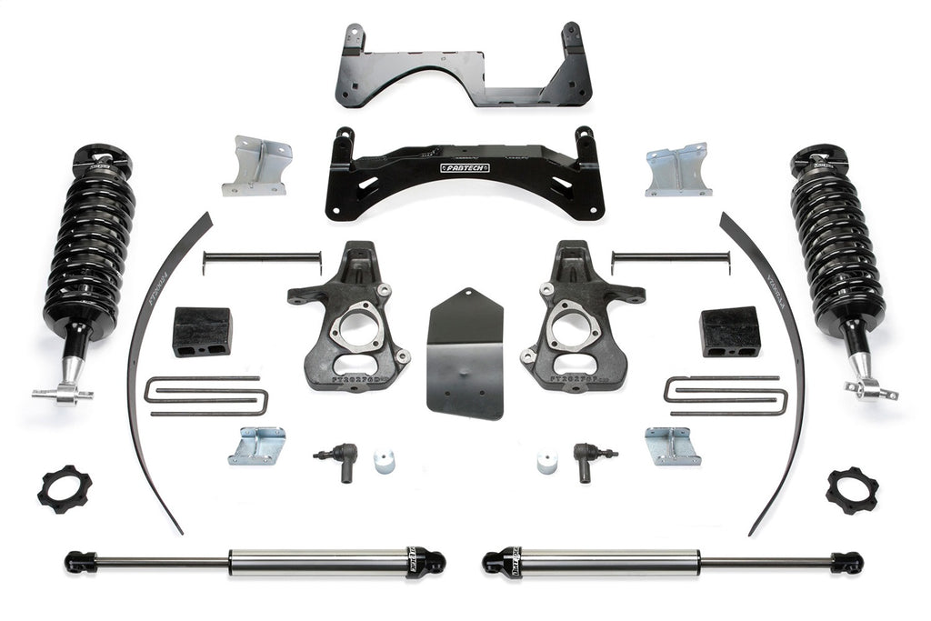 Fabtech K1073DL Suspension Lift Kit for Select Chevrolet Silverado 1500, GMC Sierra