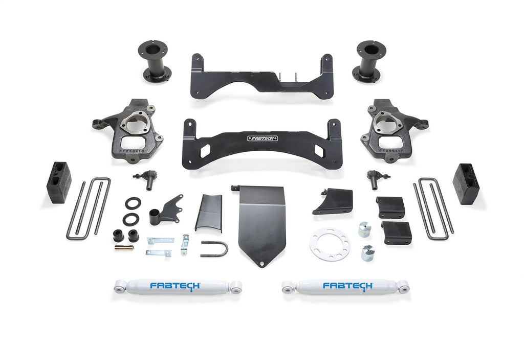 Fabtech K1083 Suspension Lift Kit for Select Chevrolet Silverado 1500, GMC Sierra