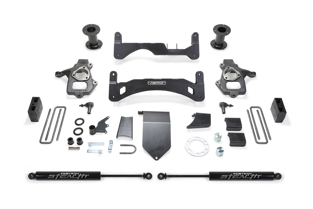 Fabtech K1083M Suspension Lift Kit for Select Chevrolet Silverado 1500, GMC Sierra