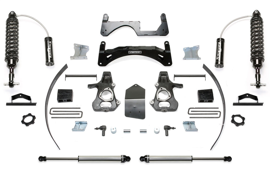 Fabtech K1114DL 6" Performance System  2014-18 Chevy/GMC 1500 for Select Chevrolet Silverado 1500, GMC Sierra