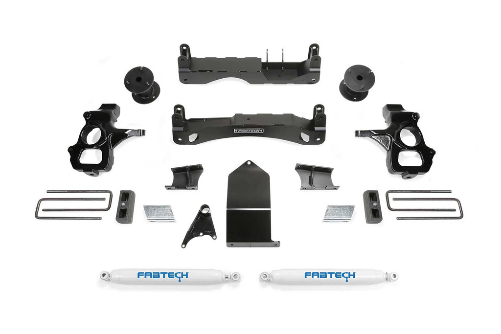 Fabtech K1119 Suspension Lift Kit for Select Chevrolet Silverado 1500, GMC Sierra